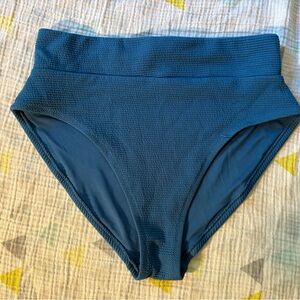 Old Navy Blue Bikini Bottoms